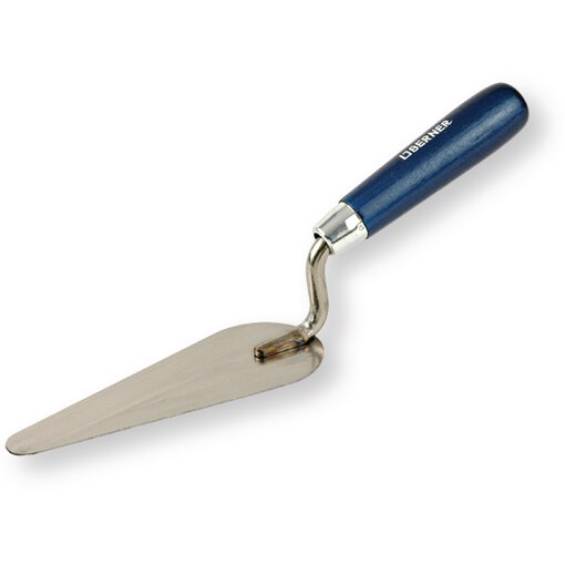 Truelle langue de chat, acier inox, 140 x 55 mm